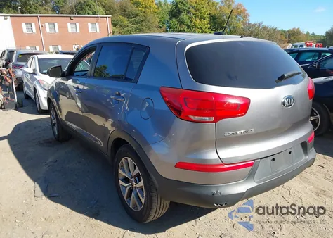 2016 Kia Sportage Lx из США, поврежденный, VIN KNDPBCAC2G7829267